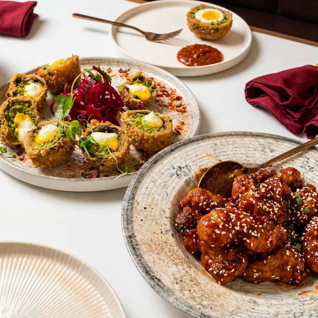 Luxury Indian fine-dining spread at Ghazal Fine-Dine Restaurant in Tamarack, Edmonton